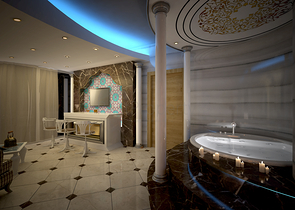 Готовые триплекс виллы в Анталии в районе Коньяалты