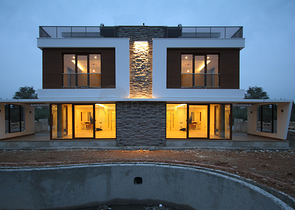 Готовые триплекс виллы в Анталии в районе Коньяалты