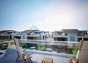 Готовые триплекс виллы в Анталии в районе Коньяалты