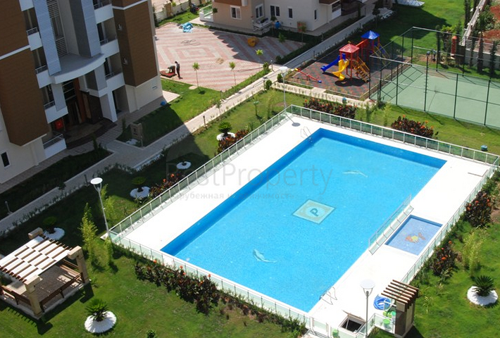 Квартира с мебелью с  3 спальнями в  самом центре  Лары, Анталия