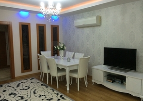 Квартира с мебелью с  3 спальнями в  самом центре  Лары, Анталия