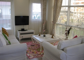 Квартира 1+1 на аренду в Анталии Site Rose