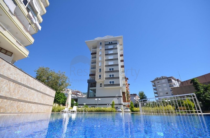 Апартаменты 1+1  в престижном комплексе в Аланье