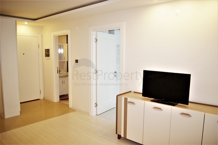 Квартира 1+1 с мебелью в Лимане Коньяалты 350 м до моря