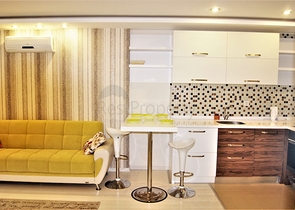 Квартира 1+1 с мебелью в Лимане Коньяалты 350 м до моря