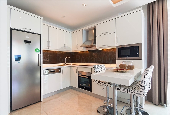 Новый комплекс в Махмутларе, на берегу Средиземного моря.