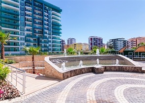 Новый комплекс в Махмутларе, на берегу Средиземного моря.