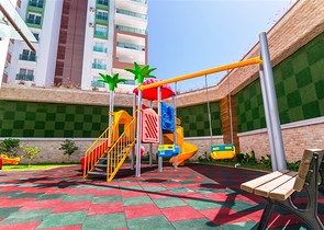 Новый комплекс в Махмутларе, на берегу Средиземного моря.