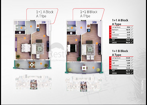 Новый комплекс в Махмутларе, на берегу Средиземного моря.