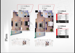 Новый комплекс в Махмутларе, на берегу Средиземного моря.