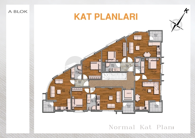 Готовый проект в  Анталии, Коньяалты с беспроцентой рассрочкой до 2 лет