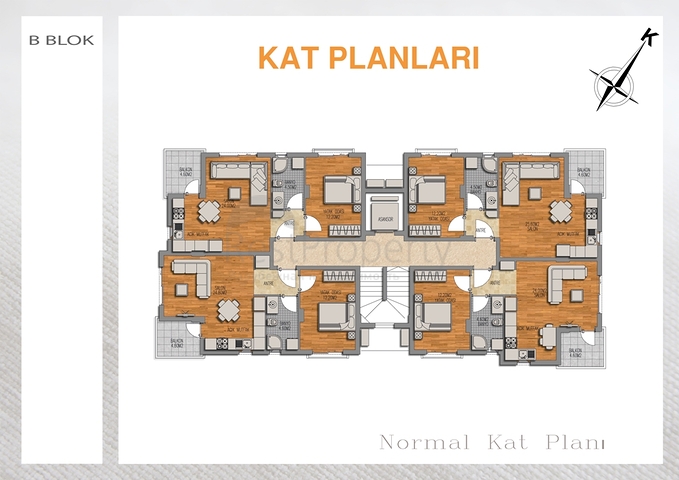 Готовый проект в  Анталии, Коньяалты с беспроцентой рассрочкой до 2 лет