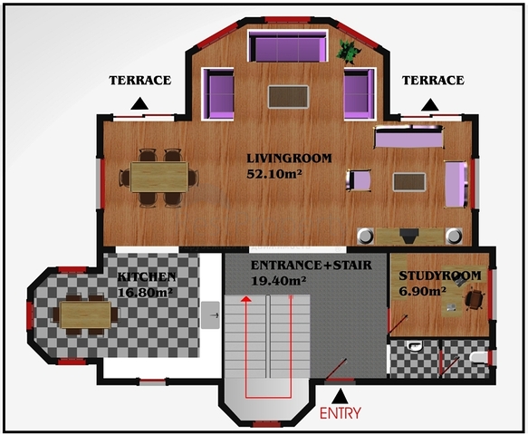 Шикарные виллы с личным бассейном и видом на море