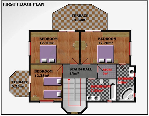Шикарные виллы с личным бассейном и видом на море