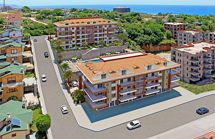 Современный комплекс в Кестеле, с отличной инфраструктурой.