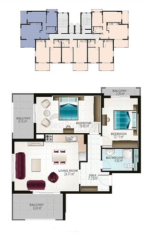 Новый комплекс от крупнейшей строительной компании