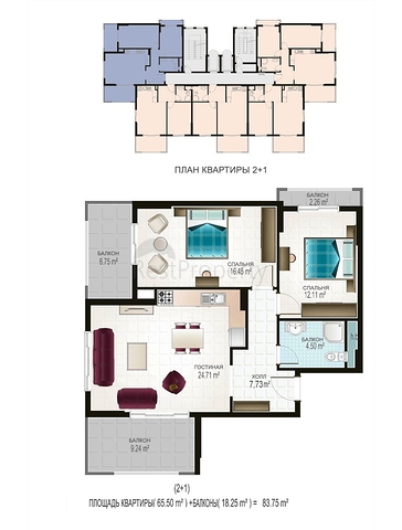 Новый комплекс от крупнейшей строительной компании