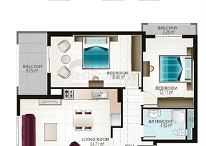 Новый комплекс от крупнейшей строительной компании