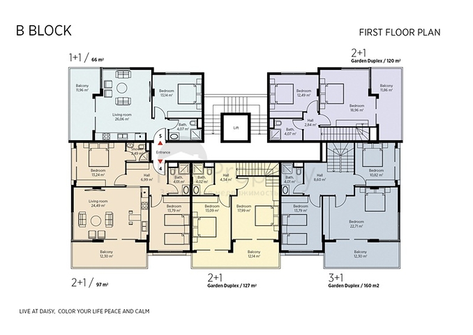 Жилой комплекс в Кестеле близко к морю