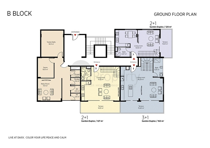 Жилой комплекс в Кестеле близко к морю