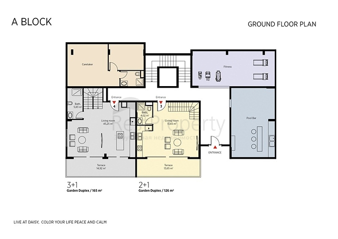 Жилой комплекс в Кестеле близко к морю