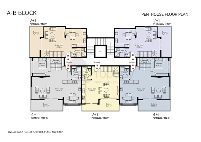 Жилой комплекс в Кестеле близко к морю