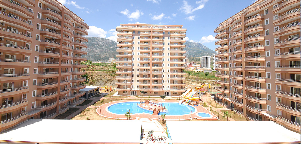 Трехкомнатная квартира в Аланье, в комплексе.