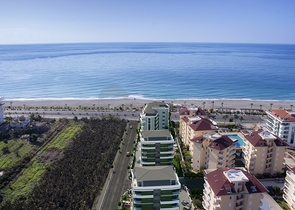 Современный комплекс в Кестеле на первой линии  Современный комплекс в Кестеле на первой линии