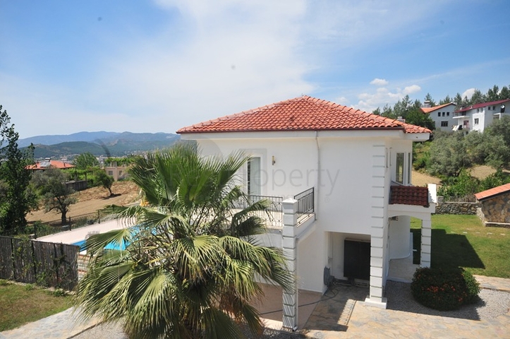 Меблированная вилла 4+1 на продажу в Сейдикемер Фетхие.