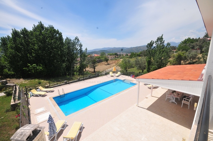 Меблированная вилла 4+1 на продажу в Сейдикемер Фетхие.