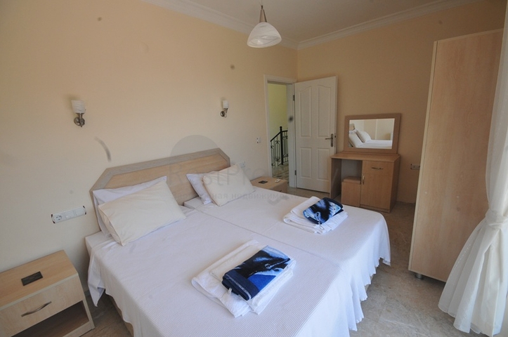 Меблированная вилла 4+1 на продажу в Сейдикемер Фетхие.