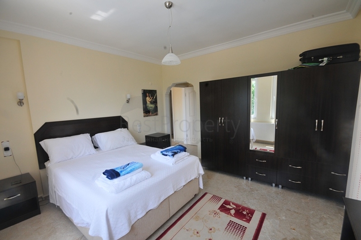 Меблированная вилла 4+1 на продажу в Сейдикемер Фетхие.