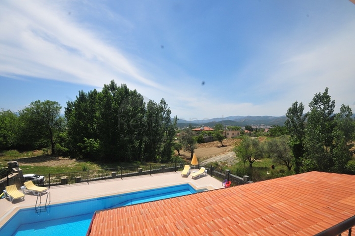 Меблированная вилла 4+1 на продажу в Сейдикемер Фетхие.