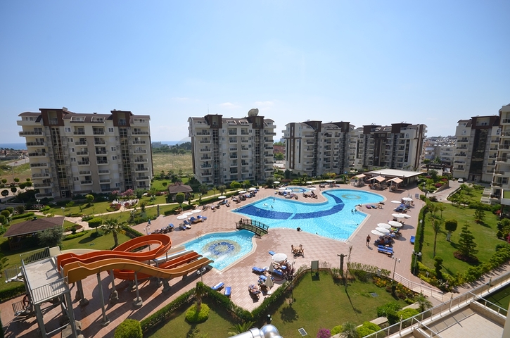 Квартира 2+1 в самом популярном комплексе в Авсалларе