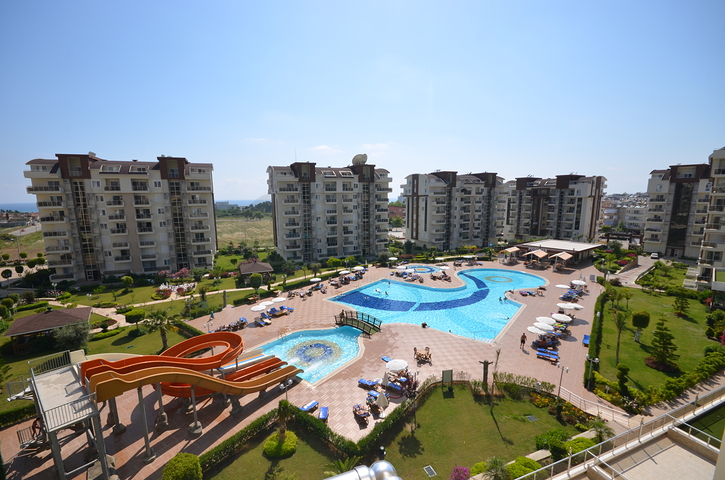 Квартира 2+1 в самом популярном комплексе в Авсалларе