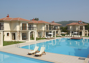 Отдельная вилла с общим бассейном в  Хисароню,Фетхие