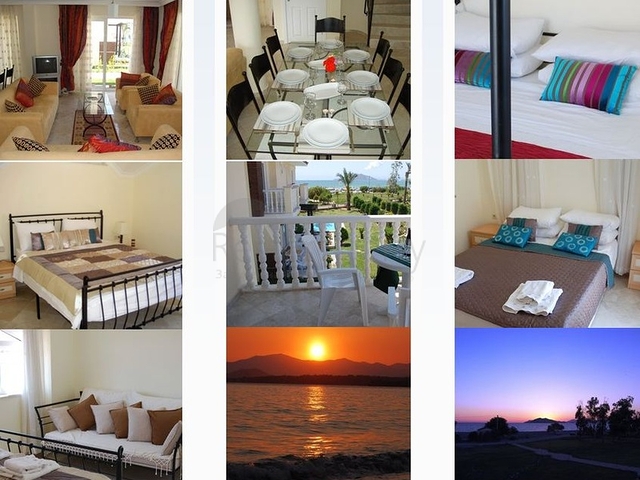 Меблированная Вилла с видом на море вблизи пляжа Чалыш, Фетхие