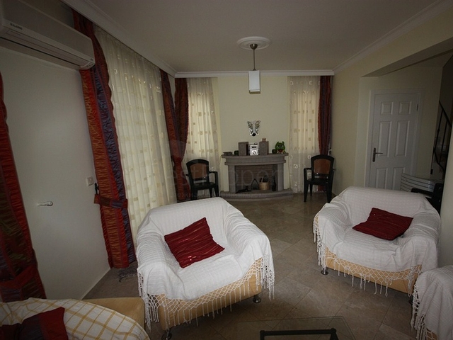 Меблированная Вилла с видом на море вблизи пляжа Чалыш, Фетхие