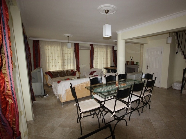 Меблированная Вилла с видом на море вблизи пляжа Чалыш, Фетхие