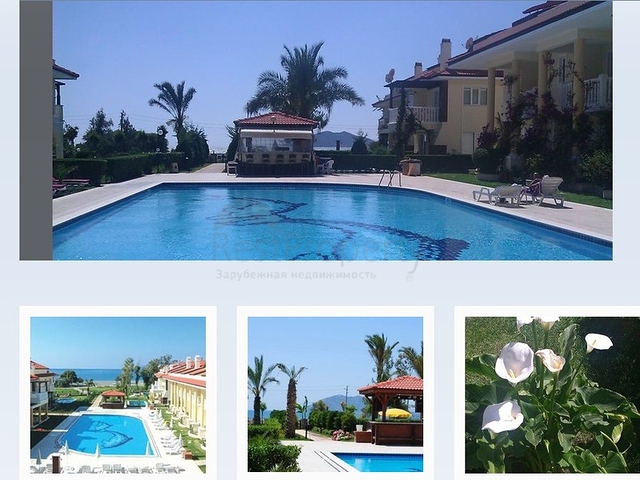 Меблированная Вилла с видом на море вблизи пляжа Чалыш, Фетхие