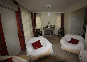 Меблированная Вилла с видом на море вблизи пляжа Чалыш, Фетхие