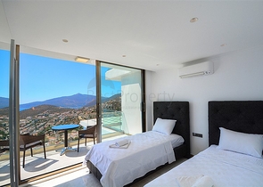 Частная вилла 5+1 в Калкане с видом на море и острова