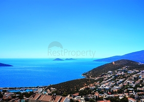 Частная вилла 5+1 в Калкане с видом на море и острова