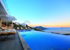 Частная вилла 5+1 в Калкане с видом на море и острова