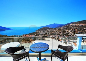 Частная вилла 5+1 в Калкане с видом на море и острова