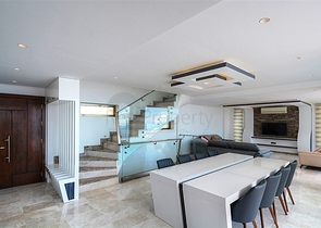 Частная вилла 5+1 в Калкане с видом на море и острова