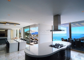 Частная вилла 5+1 в Калкане с видом на море и острова