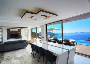 Частная вилла 5+1 в Калкане с видом на море и острова