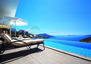 Частная вилла 5+1 в Калкане с видом на море и острова