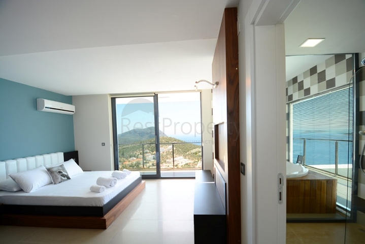 Очаровательная вилла с видом на море в Калкане